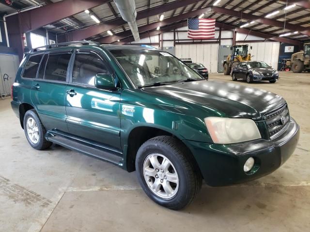 2002 Toyota Highlander Limited