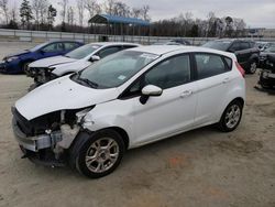 Ford Fiesta salvage cars for sale: 2016 Ford Fiesta SE