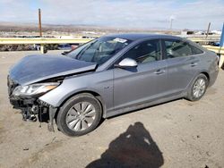 Salvage cars for sale from Copart Albuquerque, NM: 2016 Hyundai Sonata Hybrid