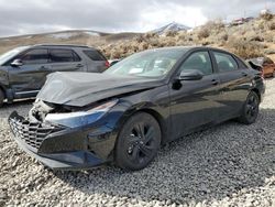 Salvage cars for sale at Reno, NV auction: 2023 Hyundai Elantra Blue