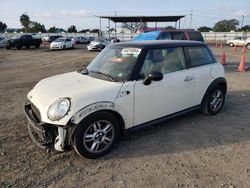 Salvage cars for sale from Copart San Diego, CA: 2013 Mini Cooper