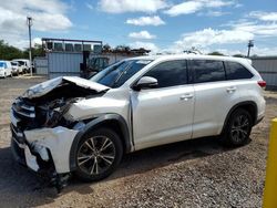 Salvage cars for sale from Copart Kapolei, HI: 2018 Toyota Highlander LE