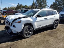 Salvage cars for sale from Copart Denver, CO: 2016 Jeep Cherokee Sport