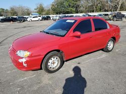 KIA salvage cars for sale: 2000 KIA Sephia Base