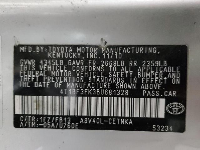 2011 Toyota Camry Base