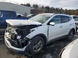 Salvage cars for sale from Copart Exeter, RI: 2017 Hyundai Santa FE Sport