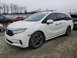 Honda Odyssey salvage cars for sale: 2021 Honda Odyssey Elite