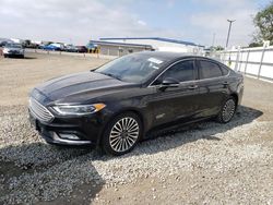 Salvage cars for sale from Copart San Diego, CA: 2017 Ford Fusion Titanium Phev