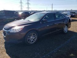 Salvage cars for sale at Elgin, IL auction: 2015 Chevrolet Malibu 1LT