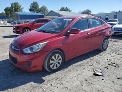 Salvage cars for sale at Prairie Grove, AR auction: 2016 Hyundai Accent SE