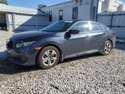 Salvage cars for sale at Prairie Grove, AR auction: 2016 Honda Civic LX