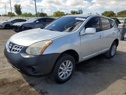 Salvage cars for sale from Copart Miami, FL: 2012 Nissan Rogue S