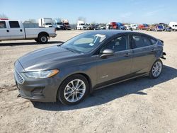 Salvage cars for sale from Copart Houston, TX: 2019 Ford Fusion SE