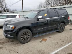 Lincoln Navigator salvage cars for sale: 2017 Lincoln Navigator Select