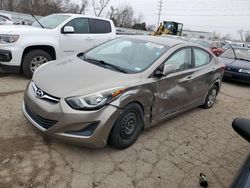 Salvage cars for sale at Bridgeton, MO auction: 2016 Hyundai Elantra SE