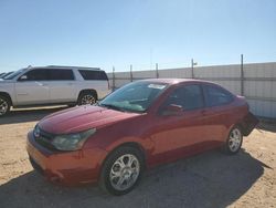 Salvage cars for sale from Copart Andrews, TX: 2010 Ford Focus SE