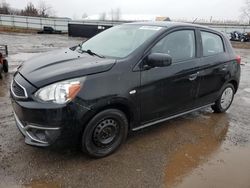 Salvage cars for sale at Columbia Station, OH auction: 2017 Mitsubishi Mirage ES