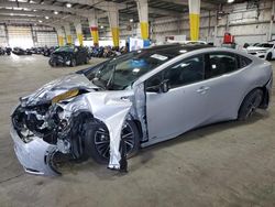 Salvage cars for sale at Woodburn, OR auction: 2024 Toyota Prius LE