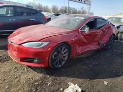 Salvage cars for sale from Copart Columbus, OH: 2018 Tesla Model S