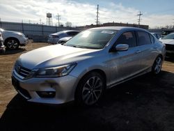 Salvage cars for sale from Copart Chicago Heights, IL: 2014 Honda Accord Sport