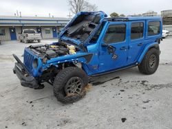 Jeep Wrangler salvage cars for sale: 2021 Jeep Wrangler Unlimited Rubicon 392