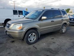 Salvage cars for sale from Copart Colton, CA: 2005 Honda Pilot EX