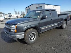 Salvage cars for sale from Copart Airway Heights, WA: 2005 Chevrolet Silverado K1500