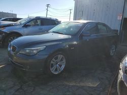 Salvage cars for sale at Chicago Heights, IL auction: 2010 BMW 528 I