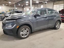 Salvage cars for sale at Blaine, MN auction: 2022 Hyundai Kona SEL