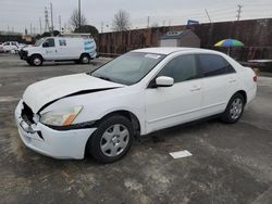 Salvage cars for sale at Wilmington, CA auction: 2005 Honda Accord LX