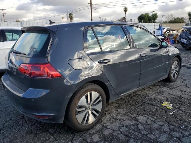 2015 Volkswagen E-GOLF SEL Premium