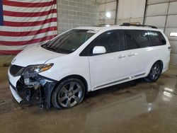 Toyota Sienna Sport salvage cars for sale: 2015 Toyota Sienna Sport