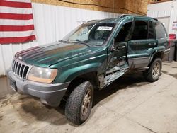 Jeep salvage cars for sale: 1999 Jeep Grand Cherokee Laredo