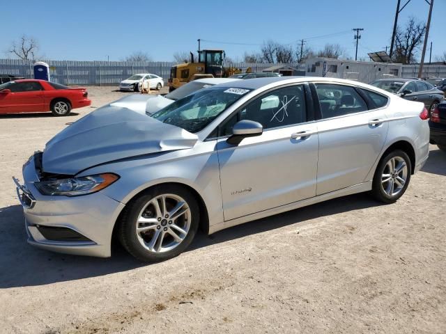 2018 Ford Fusion S Hybrid