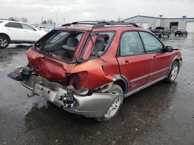 2002 Subaru Impreza Outback Sport