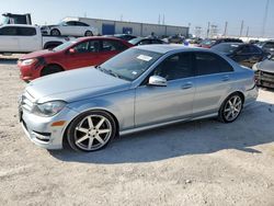 Salvage cars for sale from Copart Haslet, TX: 2013 Mercedes-Benz C 250