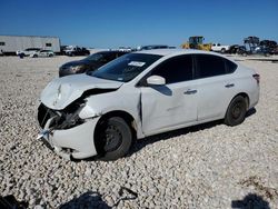 Salvage cars for sale at New Braunfels, TX auction: 2013 Nissan Sentra S