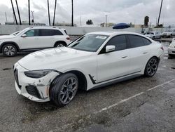 Salvage cars for sale at Van Nuys, CA auction: 2022 BMW I4 EDRIVE40