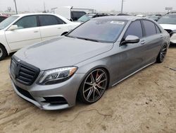 Salvage cars for sale at Temple, TX auction: 2015 Mercedes-Benz S 550