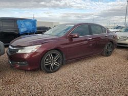 Vehiculos salvage en venta de Copart Phoenix, AZ: 2017 Honda Accord Touring