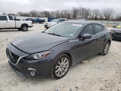 Salvage cars for sale from Copart New Braunfels, TX: 2014 Mazda 3 Grand Touring