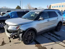 Salvage cars for sale from Copart Littleton, CO: 2018 Ford Explorer XLT