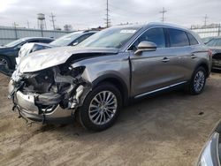 Lincoln MKX salvage cars for sale: 2018 Lincoln MKX Select