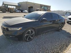 Honda salvage cars for sale: 2018 Honda Accord Sport