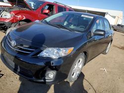 Toyota Corolla salvage cars for sale: 2013 Toyota Corolla Base