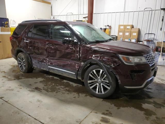 2018 Ford Explorer Platinum