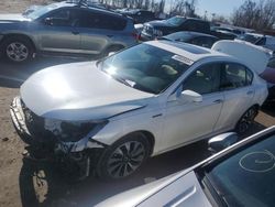 Honda Accord Hybrid exl salvage cars for sale: 2017 Honda Accord Hybrid EXL