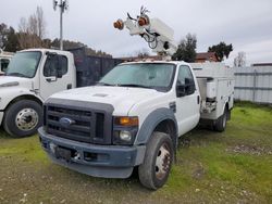 Salvage cars for sale from Copart Martinez, CA: 2008 Ford F450 Super Duty