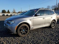 Salvage cars for sale from Copart Portland, OR: 2007 BMW X3 3.0SI