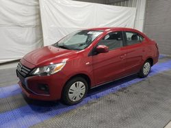 Salvage cars for sale at Dunn, NC auction: 2022 Mitsubishi Mirage G4 ES